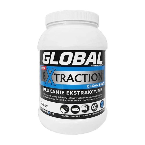 Global Extraction Clean S880 – detergent do płukania dywanów i tapicerki – 2,5 kg