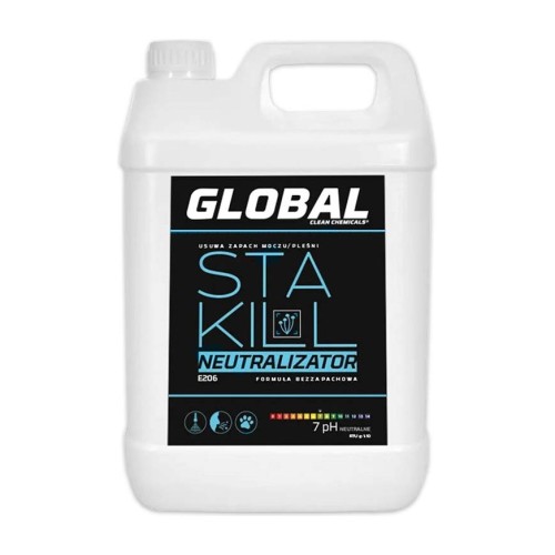 Global Sta Kill E206 – bezzapachowy neutralizator zapachów – 5 l