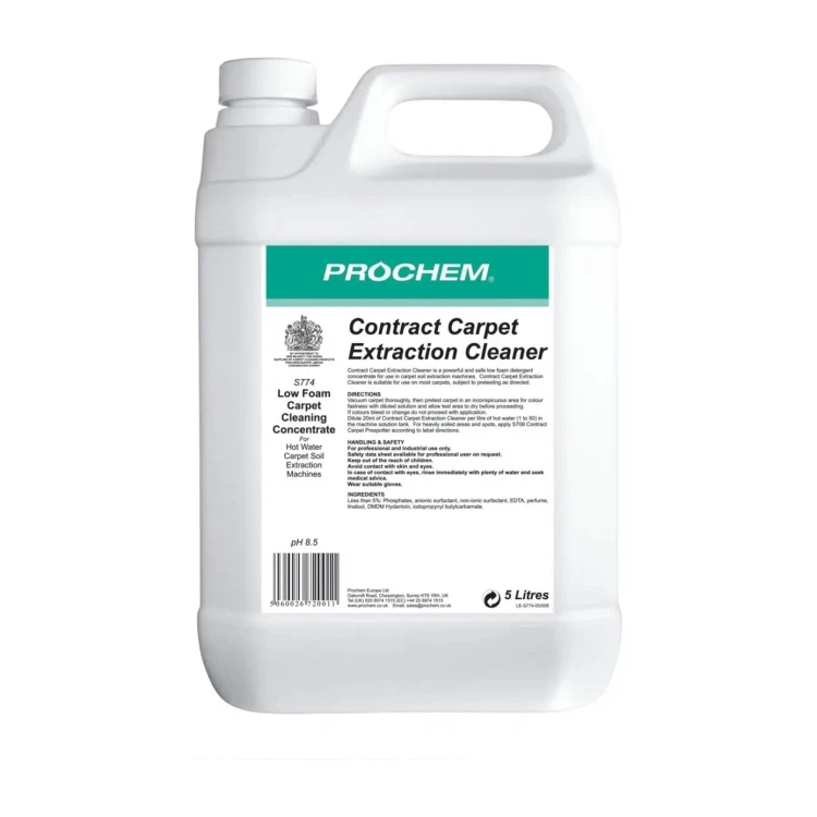 Prochem Contract Carpet Extraction Cleaner S774 – płyn do prania dywanów – 5 l