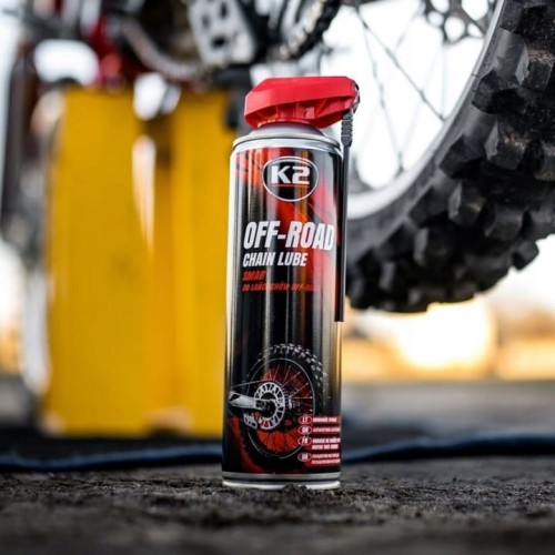 K2 OFF-ROAD smar do łańcucha w sprayu 250 ml – zdjęcie 2