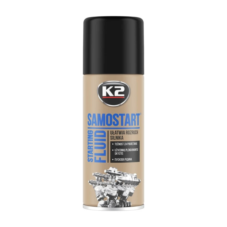 K2 Samostart – środek do rozruchu silnika – 400 ml