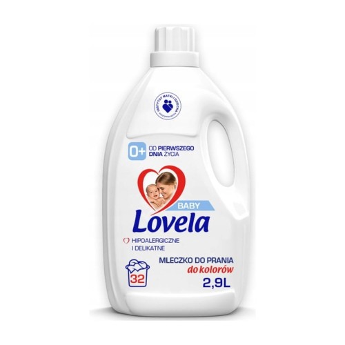Lovela Baby – mleczko do prania kolorów – 2,9 l