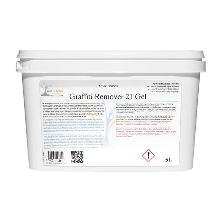 ACP Graffiti Remover 21 Gel – środek do usuwania graffiti w żelu – 5 l