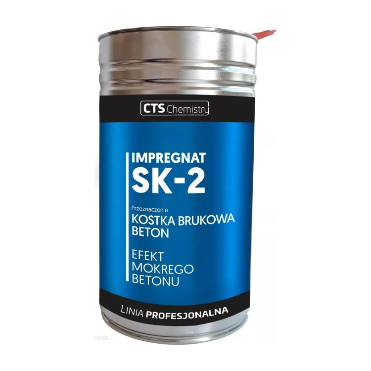 CTS Chemistry SK-2 – rozpuszczalnikowy impregnat do kostki brukowej, efekt mokrej kostki – 5 l