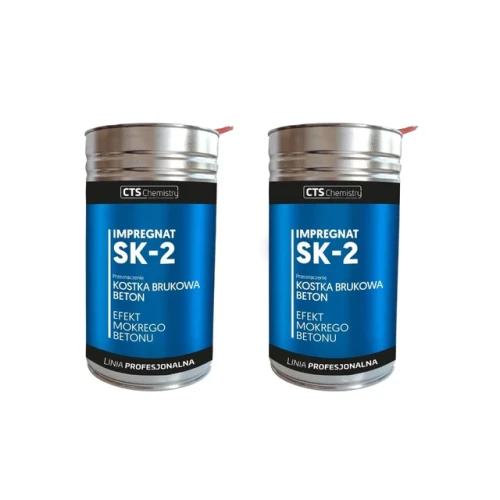 CTS Chemistry SK-2 – rozpuszczalnikowy impregnat do kostki brukowej, efekt mokrej kostki – 5 l – zdjęcie 2