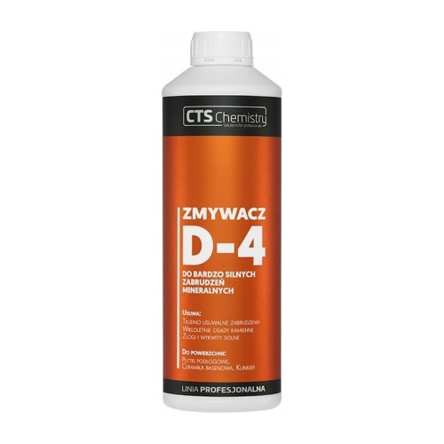 CTS Chemistry D-4 – koncentrat do zabrudzeń mineralnych – 1 l