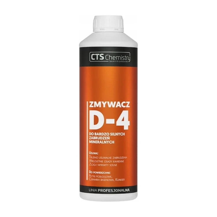 CTS Chemistry D-4 – koncentrat do zabrudzeń mineralnych – 1 l