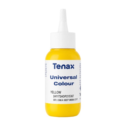 Tenax Universal Colour Żółta – pasta koloryzująca do klejów – 75 ml