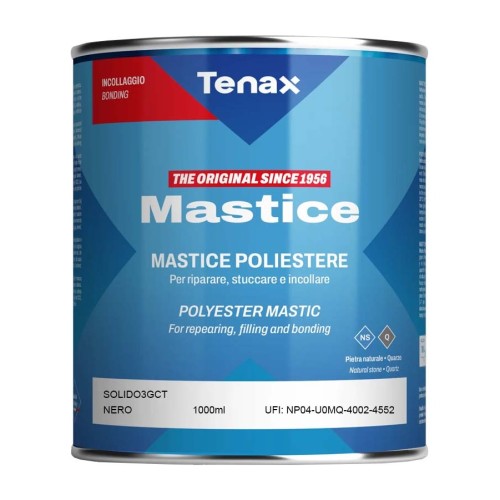 Tenax Solido Nero / czarny, puszka 1 l