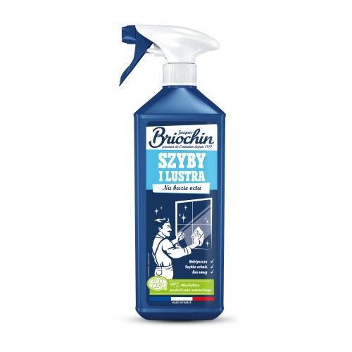 Briochin Płyn z octem – do mycia szyb i luster – 750 ml