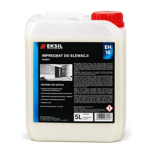 Eksil EH 16 – impregnat do elewacji – 5 l