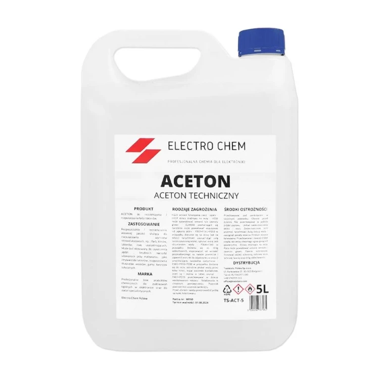 Aceton techniczny Electro Chem – 5 l