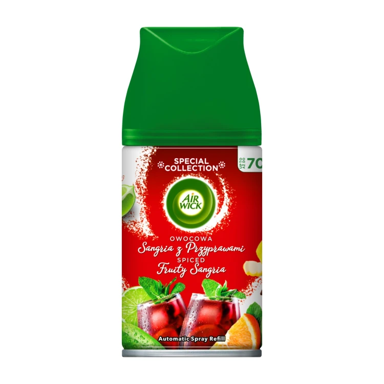 Wkład do odświeżacza powietrza Air Wick Freshmatic Owocowa Sangria z Przyprawami – 250 ml