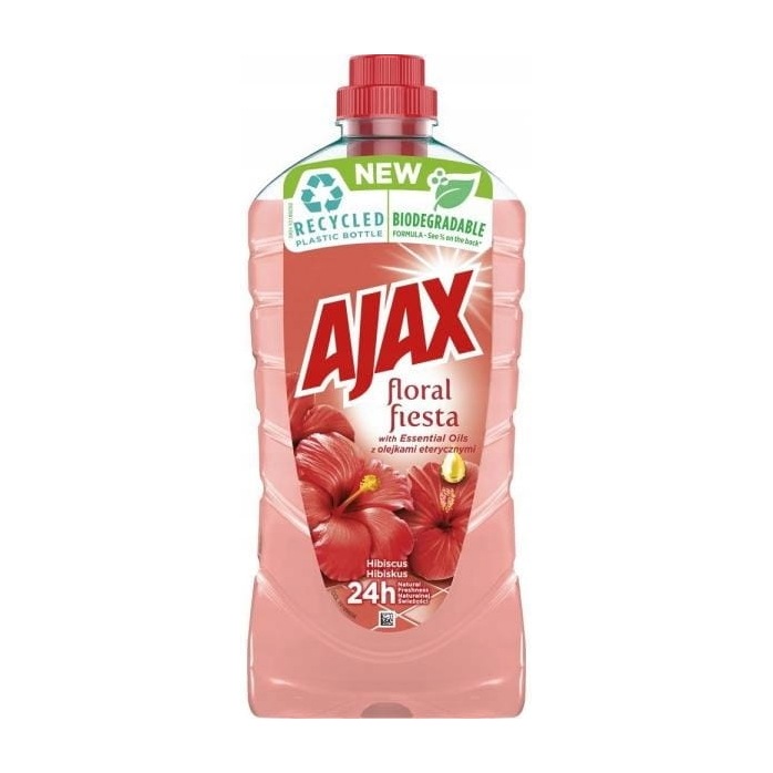 Płyn uniwersalny do mycia podłóg Ajax Floral Fiesta Hibiskus – 1 l