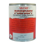 AKEMI PolySoft – szpachla do kamienia czarna – 1,65 kg
