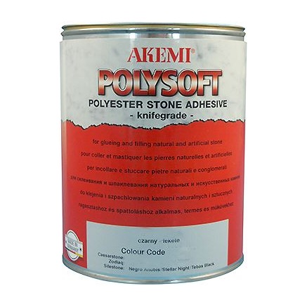 AKEMI PolySoft – szpachla do kamienia czarna – 1,65 kg