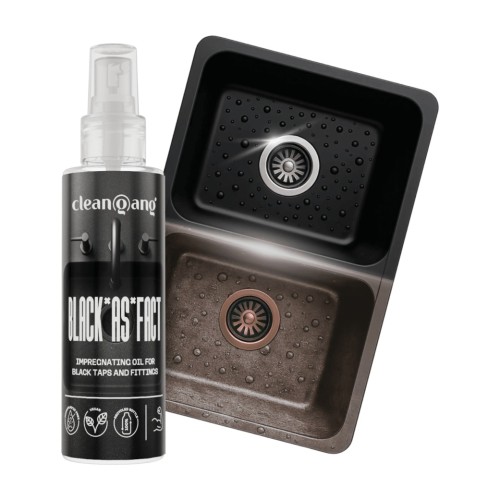 cleangang Black*as*fact – impregnat do czarnych zlewów i armatury – 100 ml