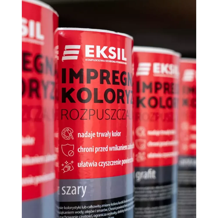 Impregnat koloryzujący do kostki brukowej Eksil EI 26, grafit – 5 l – zdjęcie 3