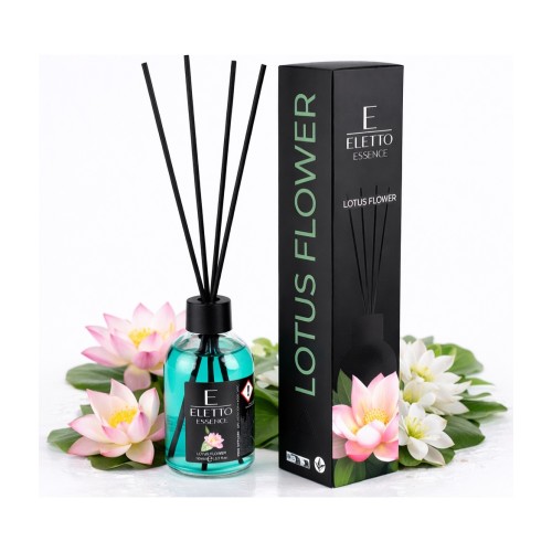 Dyfuzor zapachowy z patyczkami Eletto Essence Lotus Flower – 110 ml