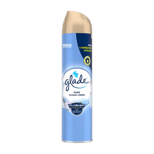 Odświeżacz powietrza w aerozolu Glade Pure Clean Linen – 300 ml