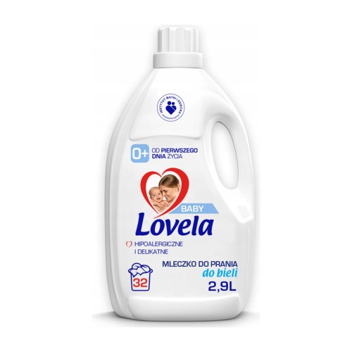Mleczko do prania białego Lovela Baby – 2,9 l