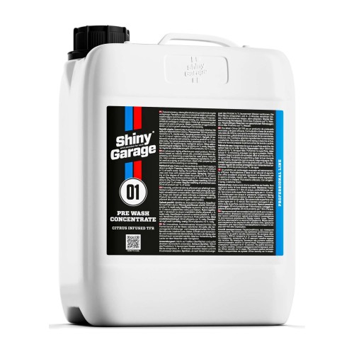 Środek do mycia wstępnego Shiny Garage Pre-Wash Citrus Oil TFR – 5 l