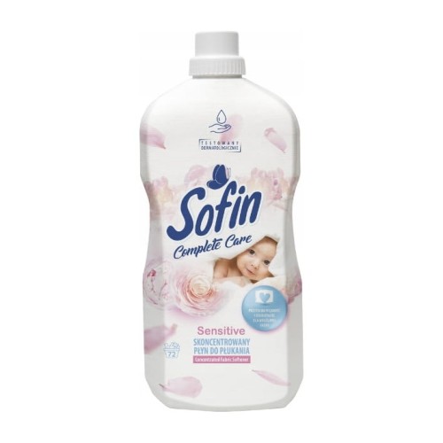 Płyn do płukania tkanin Sofin Complete Care Sensitive – 1,8 l