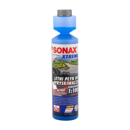 Koncentrat letniego płynu do spryskiwaczy SONAX XTREME – 250 ml