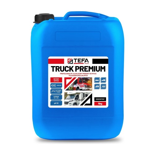 Alkaliczny środek do mycia pojazdów specjalnych TEFA Truck Premium – 5 kg