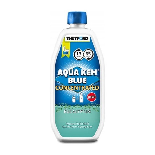 Płyn do toalet turystycznych Thetford Aqua Kem Blue Concentrated Eukaliptus – 780 ml