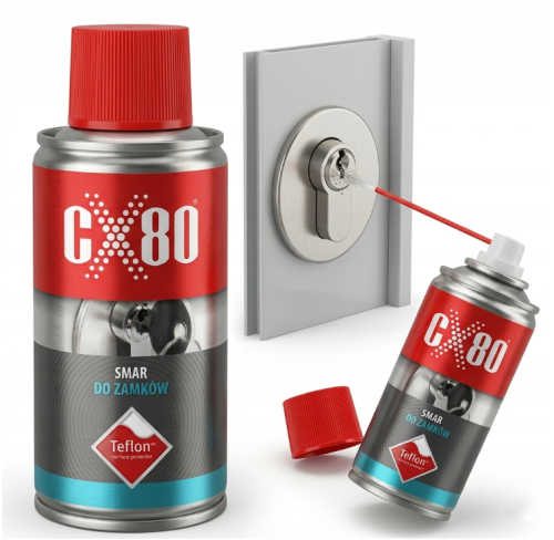 Smar do zamków CX80 Teflon – 150 ml – zdjęcie 2
