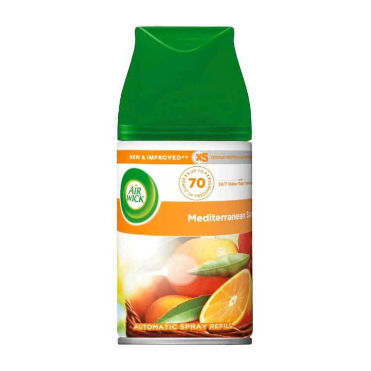 Wkład do odświeżacza powietrza Air Wick Freshmatic Mediterranean Sun – 250 ml