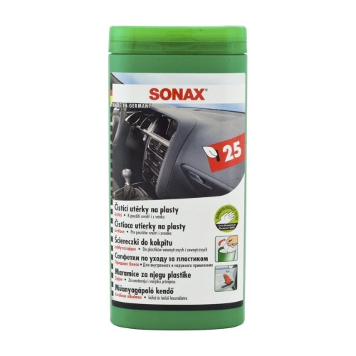SONAX Ściereczki do kokpitu nabłyszczające 25 szt.