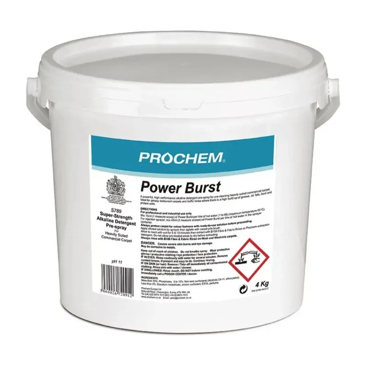 Prochem Power Burst – prespray do prania dywanów i wykładzin – 4 kg
