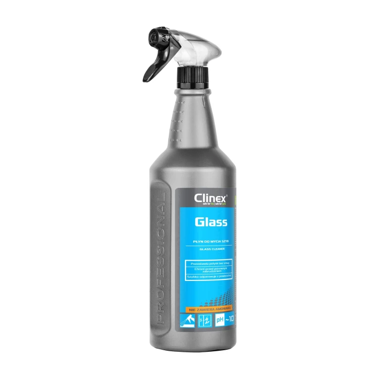 Clinex Glass – płyn do mycia szyb i luster – 1 l