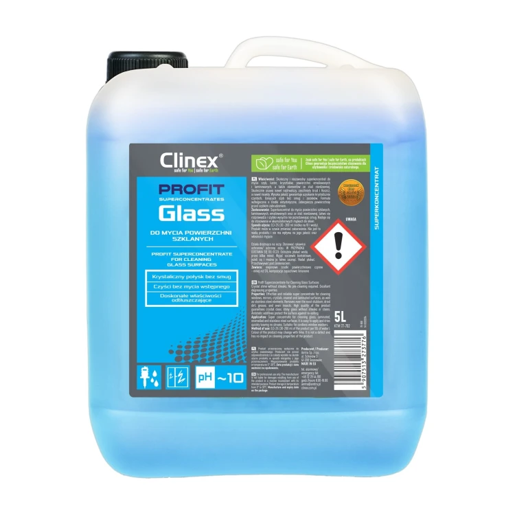 Koncentrat do mycia szyb Clinex Profit Glass – 5 l