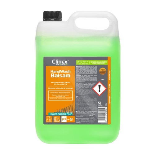 Clinex HandWash Balsam – płyn do mycia naczyń – 5 l