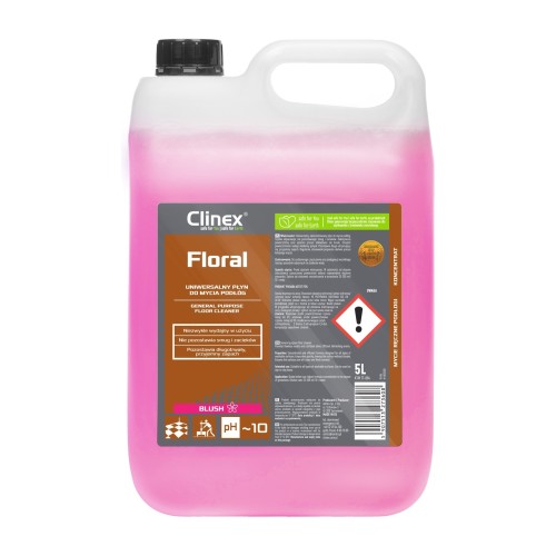 Clinex Floral Blush – płyn do mycia podłóg – 5 l