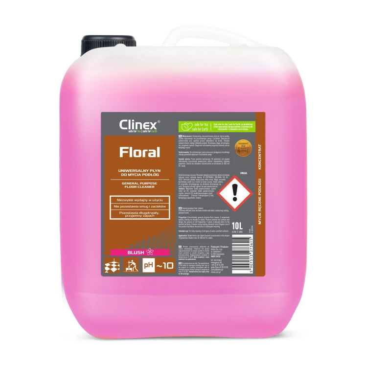 Clinex Floral Blush – płyn do mycia podłóg – 10 l