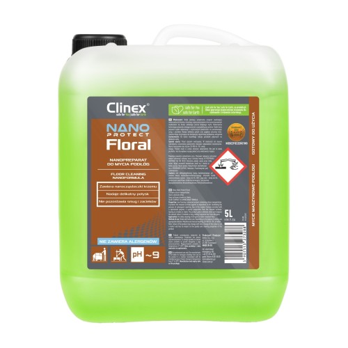 Clinex Nano Protect Floral – płyn do mycia podłóg – 5 l