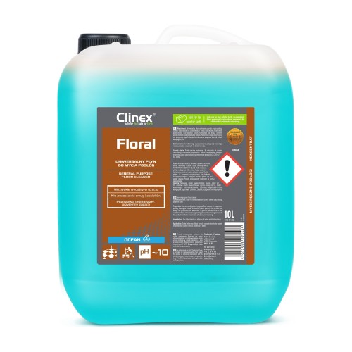 Clinex Floral Ocean – płyn do mycia podłóg – 10 l