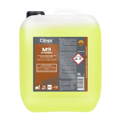Clinex M9 Strong – koncentrat do gruntownego mycia posadzek – 10 l