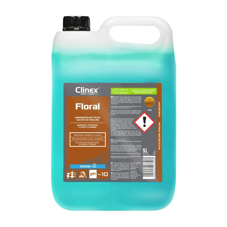 Clinex Floral Ocean – płyn do mycia podłóg – 5 l