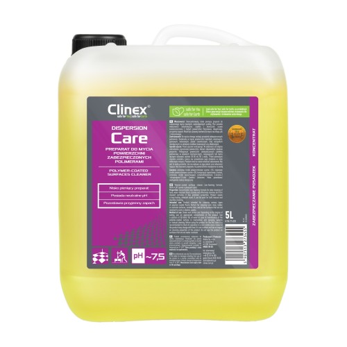 Clinex Dispersion Care – płyn do mycia podłóg z polimerem – 5 l