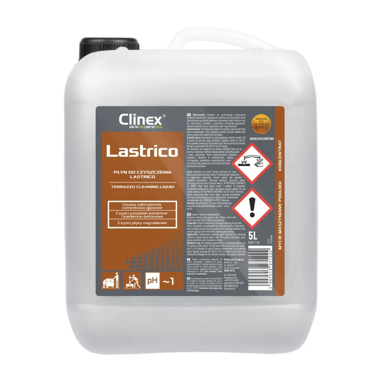 Clinex Lastrico – płyn do czyszczenia lastryko – 5 l