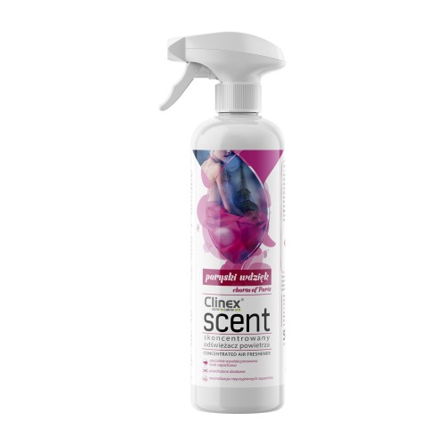 Clinex Scent Paryski Wdzięk – odświeżacz powietrza – 0,5 l