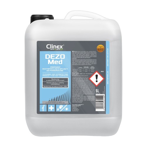 Płyn do dezynfekcji powierzchni Clinex DEZOMed – 5 l