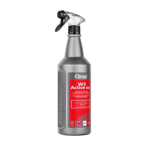 Clinex W3 Active BIO – płyn do mycia łazienek – 1 l