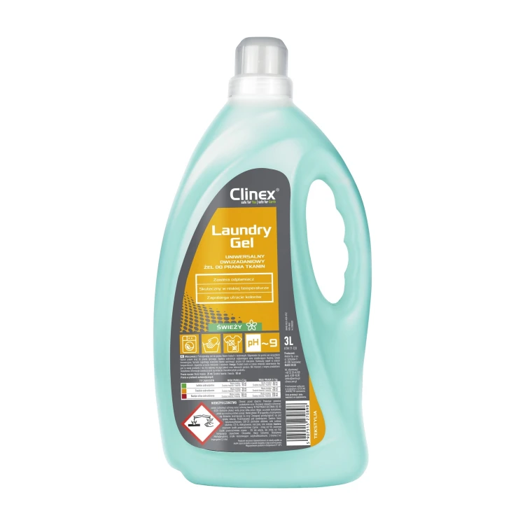 Clinex Laundry Gel świeży – żel do prania – 3 l