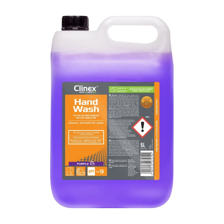 Clinex HandWash Purple – płyn do mycia naczyń – 5 l